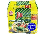 Lốc 5 gói mì rong biển Jin Ottogi 120gr