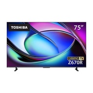TOSHIBAทีวี 75Z670RP สมาร์ททีวี 75 นิ้ว 4K VIDAA UHD Mini LED รุ่น 75Z670RP ปี 2025
