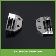 🔥Ready stock🔥SA2345-001 Feed dog for 7200 S7200B / Gigi untuk mesin jahit lurus