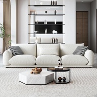 ✉✉♧Technology fabric sofa living room modern minimalist small apartment 2021 new baxter wabi-sabi wi