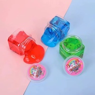 Round bottle square bottle unicorn crystal transparent killing crystal color mud slime toy