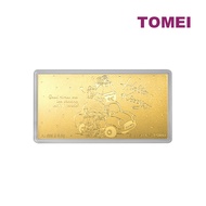 TOMEI X SANRIO Hello Kitty Holiday Gold Wafer 0.5G, Yellow Gold 9999