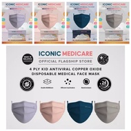 Iconic [KID] ANTIVIRAL COPPER  4 PLY MEDICAL FACE MASK (30PCS)