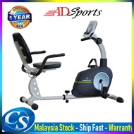 1 Year Warranty - LongStyle BC66013 BC66012 Elliptical BC51023  AD965 Recumbent Fitness Rehabilitation Stationary Exercise Bike with Display + Heart Pluse Sensor Exercise Bicycle Cardio Physiotherapy Workout Cycling Best For Elderly