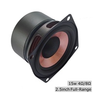 15W 4 Ohm 8 Ohm 2.5 Inch Power Amplifier Speaker HIFI High Sensitivity Home Audio Full Frequency Speaker