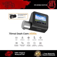 70mai A500S Pro Plus with Rear Cam 1944P Dashcam Built-in GPS Cam Car DVR Camera Global English Vers