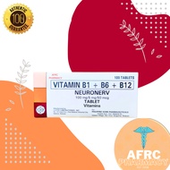 Neuronerv Vitamin B Complex 100 Tablets Neurobion Generic