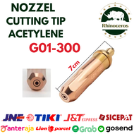 Nozzle Mata Blender Cutting Torch Cutting Tip Acetylene/Propane G01-30/G01-100/G01-300