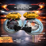 Brembo F50 4 Big Pot New Oem Refurbish Full Set Brake Kit