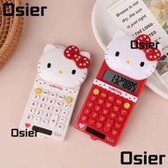 OSIER Hello Kitty Calculator, Sanrio Push Cover Portable Calculator,  Cartoon Learning Tool Electron