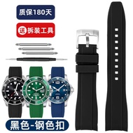 Tissot Watch Strap Omega Balangqin Comcas Tissot Leroc Arc Silicone Watch Strap 20 21 22mm