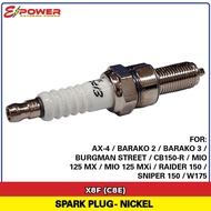 E-Power X8F (NGK C8E) Spark Plug BARAKO / BURGMAN / RAIDER 150 / SNIPER 150