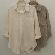 Three B’s-Oversized Stripe Blouse