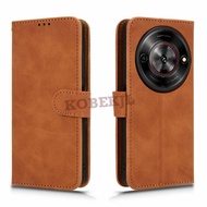 ZTE Blade A75 Case Flip Magnetic Buckle Phone Case For ZTE Blade A71 A72 A73 A75 Case Wallet PU Leat