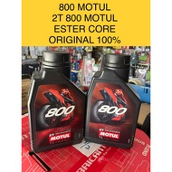800 MOTUL 2T ESTER CORE MINYAK 2T 1LITRE MOTUL ORIGINAL 100%