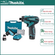 Makita DF030DWE 10.8V battery screwdriver with Consumer Connection