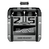 M25 TWS Earphones Touch Control Noise Reduction Stereo Earbuds Gaming Headsets With Mic