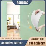 DIY HD self-adhesive mirror Mirror Wall Sticker Stitching Mirror Self Adhesive Mirror Full Body Mir