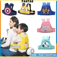 Cartoon Pattern Children's Motorcycle Harness Children's Motorcycle Protection Belt Adjustable Fall 