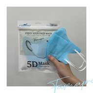 [Combo 100C 5d] Famapro 3-layer 5d mask, bag of 10, form 40-60kg (NH VAN)
