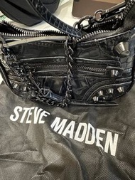 Steve Madden全新黑色鱷魚包