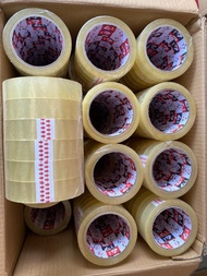 Isolasi / Lakban / Solatip Bening 1 inch 24mm ukuran sedang