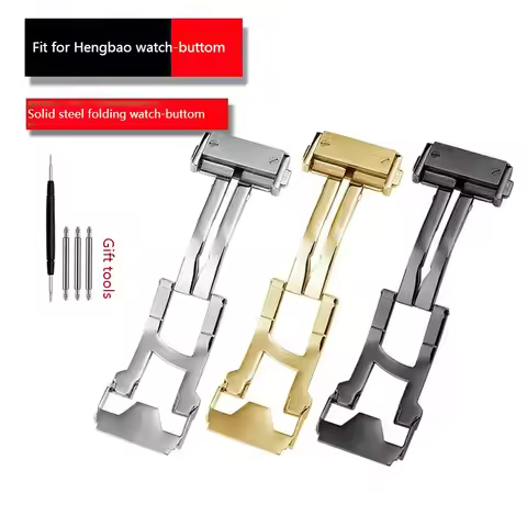 Stainless Steel Buckle For Hublot Fusion Classic Big Bang King Power Series Watch Watch Strap Foldin