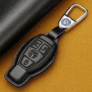 Suitable for Mercedes-Benz key cover, genuine leather C Level C200L/GLC260/B200/C180/GLA200High-end 