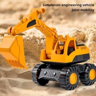 Truck Toys Excavator Mixer Truck Boom Truck Dumper Truck Bulldozer Large Car Toys For Boys F7w2