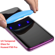 Huawei Mate 40 Pro Huawei Mate 30 Pro Huawei Mate 20 Pro Huawei P40 Pro Huawei P30 Pro UV Full Covered Tempered Glass Screen Protector