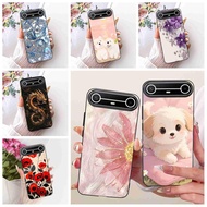 For Tecno Pova Slim 5G KM9 Case Pretty Printed Cute Cat Silicone TPU Black Cover For Tecno POVA Slim