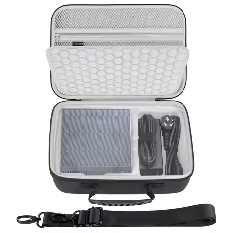 Geekria Mini PC Hard Shell Travel Case, Compatible with NVIDIA DGX Spark, ASUS Ascent GX10 msi EdgeX