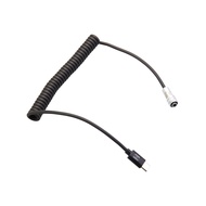JMT Type-C PD 12V Coiled Charging Power Cable LED Indicator for BMPCC 4K 6K PRO Power Bank Adapter