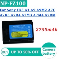 2750mAh NP-FZ10 NPFZ100 Lithium Battery for Sony FX3 A1 A9 A9M2 A7C A7R3 A7R4  A7M3 A7M4 A7RM3 A7RM4