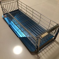 廚房 日本吉川不繡綱伸缩瀝水架