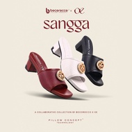 Leaking D. Melisa 88 - Bocorocco X Oemah Ethnic - Heels Genuine Leather Tofu HeelWanita