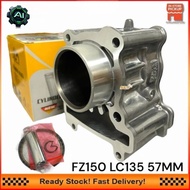 FZ150 LC135 57MM BLOCK SET 57 LC PNP CLYINDER BLOCK SET STANDRAD