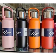 BOSS thermos bottle 800 -1500ml made of high quality 316 stainless steel with cup and filter to keep