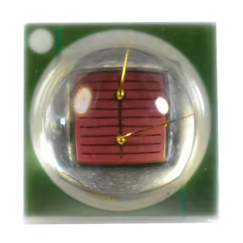 50pcs 3535 3W 2V-2.6V SMD LED RED Lamp Bead 620NM 625NM 660NM 450nm Plant growth lamp led Lamp bead