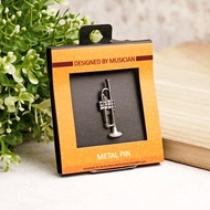 MD 迷你樂器別針 小號 小喇叭 管樂 Trumpet