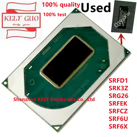 100% test SRFD1 I9-9880H SRK3Z I5-10500H SRG26 I5-9300HF SRFEK I3-9100HL SRFCZ E-2286M SRF6U I7-9750