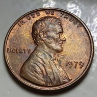 Koin Lincoln 1 Cent tahun 1979