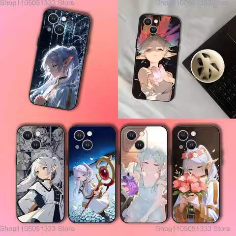 Frieren Sousou No F-Frieren Phone Case For iPhone 17,16,15,14,13,12,11,Pro,XS,Max,XR,Plus,E,SE4,Mini