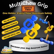 HEY!BOBO MultiChew Grip Safety Holder for Dog Chews – Fits Yak Cheese, Bully Sticks, Coffee Wood & M