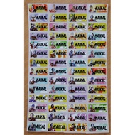 Sticker Nama Kartun Warna 2209 64pcs