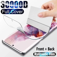 【Front + Back】Samsung Note 9 10 20 Ultra S10 S20 S21 Plus Ultra S20 FE Soft Screen Protector Hydrogel Film