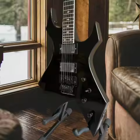 Free Shipping Black Rosewood Neck Mahogany Body BC Rich Electric Guitar Soft Sound