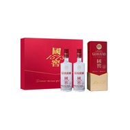 Luzhou Laojiao Guojiao 1573 gift box 52% 500ml*2 bottles of Luzhou flavor liquor gift box baijiu 泸州