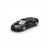 BBR Ferrari 296 GTB Nero Daytona (BBRFER64003)