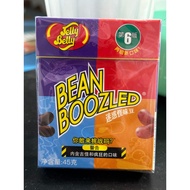 Famous Bean Boozled rotten candy in large round box